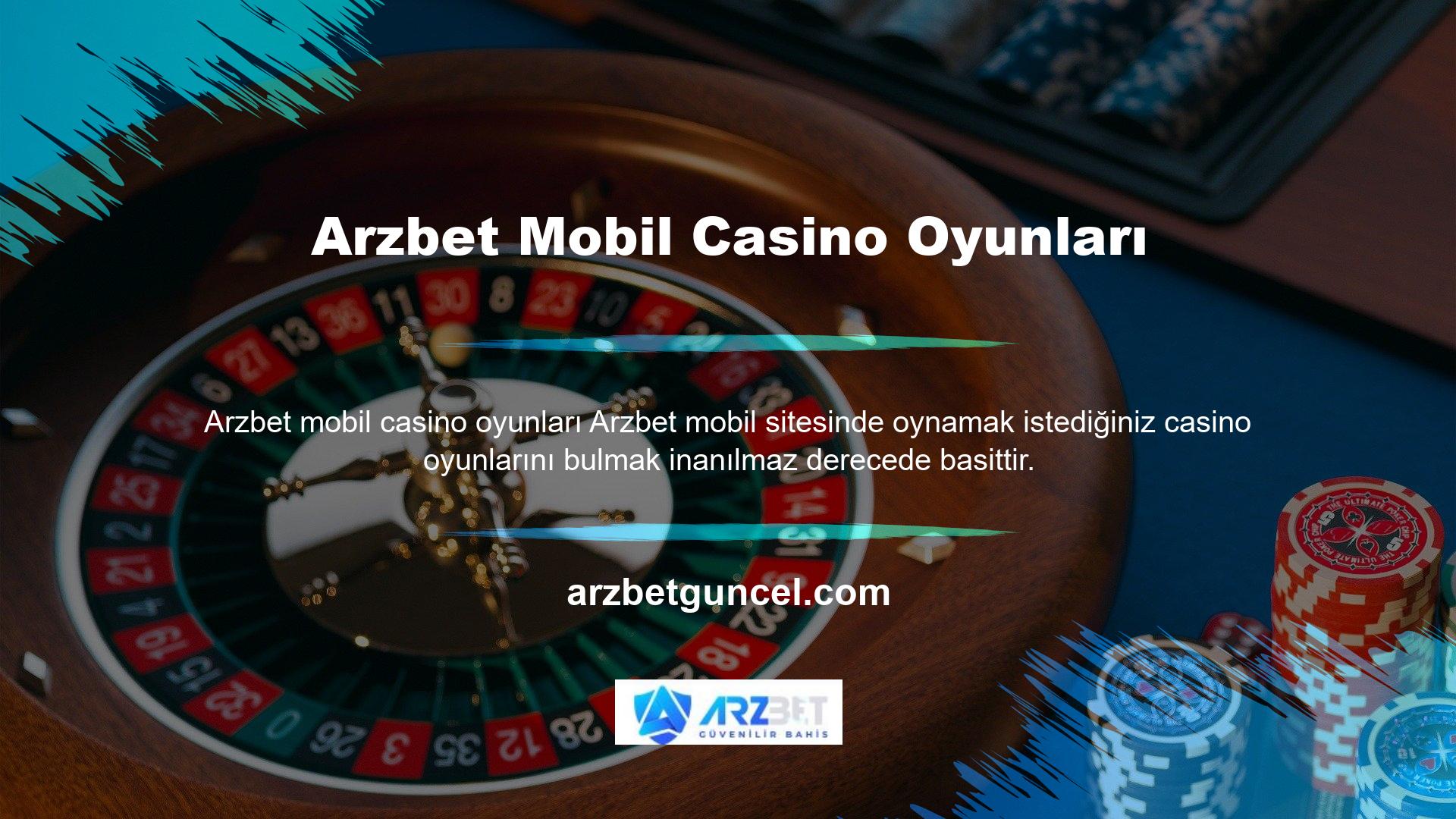 Arzbet casino slotlarını ararken ada veya sağlayıcıya göre arama yapma seçeneğiniz vardır